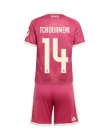 Real Madrid Aurelien Tchouameni #14 Alternativní dres pro děti 2026-27 Krátký Rukáv (+ trenýrky)